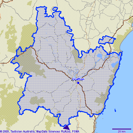 Grafton Map